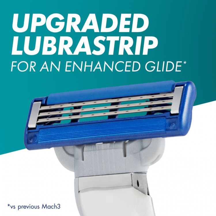 Gillette Rakhyvel Mach3 Turbo 2st rakblad