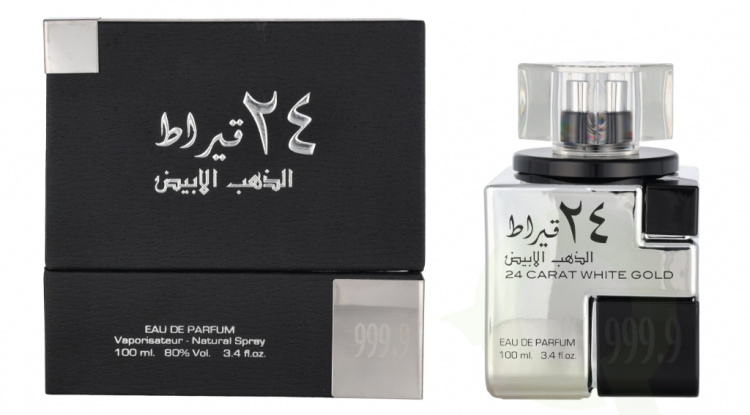 Lattafa 24 Carat White Gold Edp Spray 100 ml