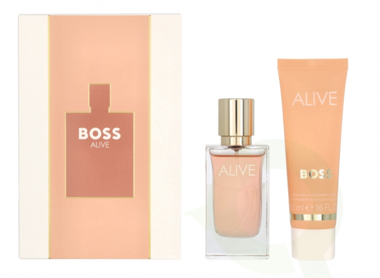 Hugo Boss Alive Giftset 80 ml Edp Spray 30ml/Body Lotion 50ml