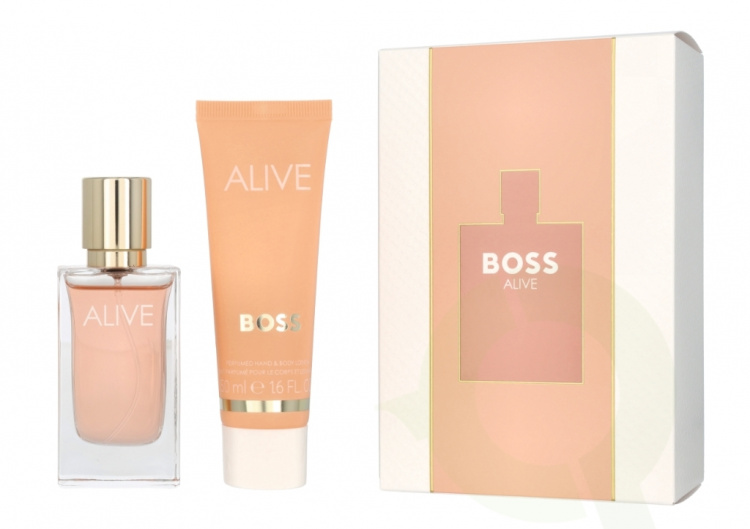 Hugo Boss Alive Giftset 80 ml Edp Spray 30ml/Body Lotion 50ml