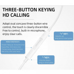 Dudao X14ProT in-ear headphones USB-C 1.2 m white