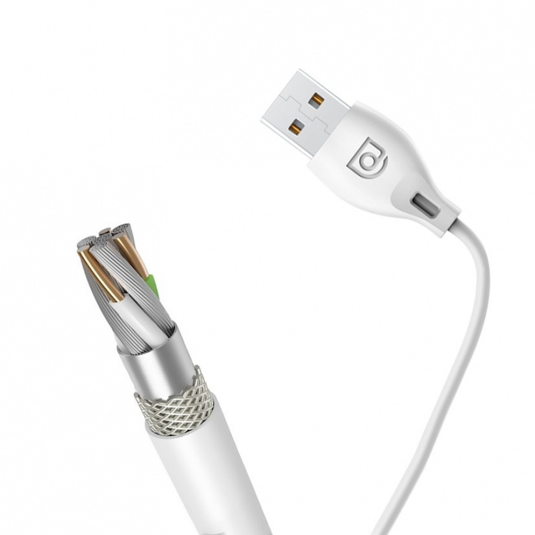 Dudao L4M USB-A to USB-Micro 2m white