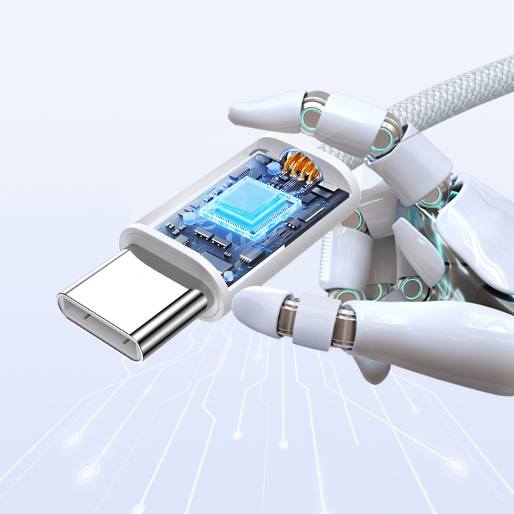 Dudao L6C USB-C to USB-C 60W PD 2m white