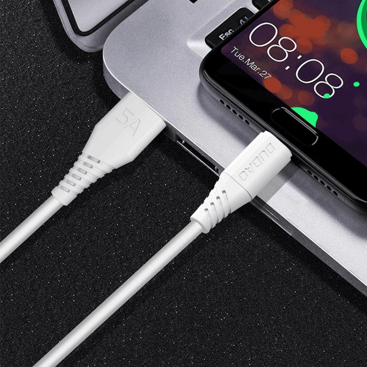 Dudao L2L USB-A to Lightning cable 2m white