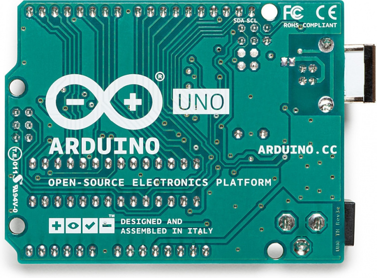 Arduino Uno Rev. 3 -kehitysalusta