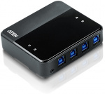 ATEN US434 USB3.0 -hubi neljälle tietokoneelle