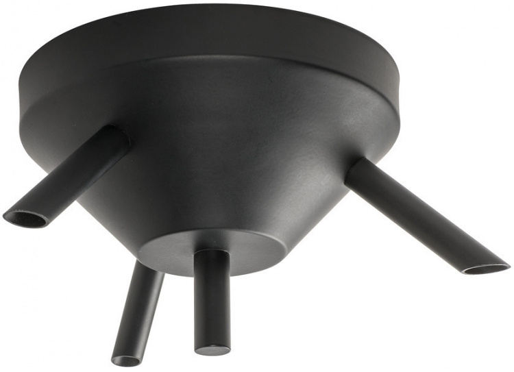 Airam Kattokuppi, kolmea ripustusjohtoa varten, musta Airam Kattokuppi, kolmea ripustusjohtoa varten, musta