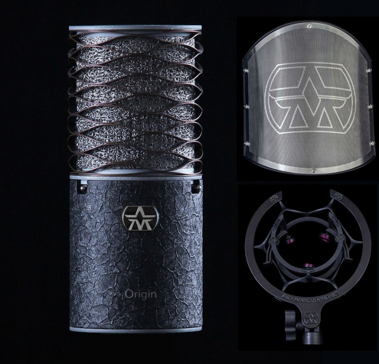 Aston Origin Black Bundle -studiomikrofonipaketti