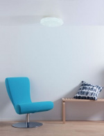 Airam Gaia Starlight -plafondi, 22W, 2700-6500K, valkoinen, 40 cm