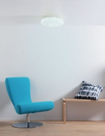 Airam Gaia Starlight -plafondi, 22W, 2700-6500K, valkoinen, 40 cm