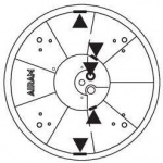 Airam Gaia Slim Round -plafondi, 22W, 2700-6500K, valkoinen, 40 cm