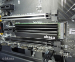 Akasa M.2 SSD heatsink - jäähdytyssiili M.2 kortille