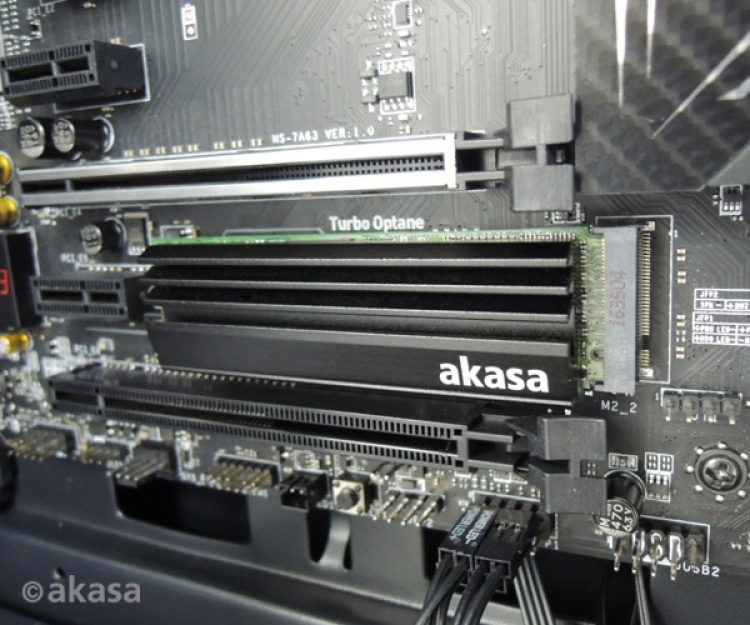 Akasa M.2 SSD heatsink - jäähdytyssiili M.2 kortille