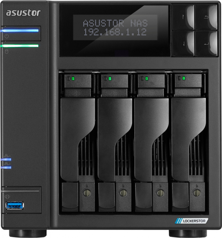 ASUSTOR AS6704T -verkkolevypalvelin