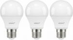 Airam LED -lamppu 3-pack, E27, 2700 K, 806 lm