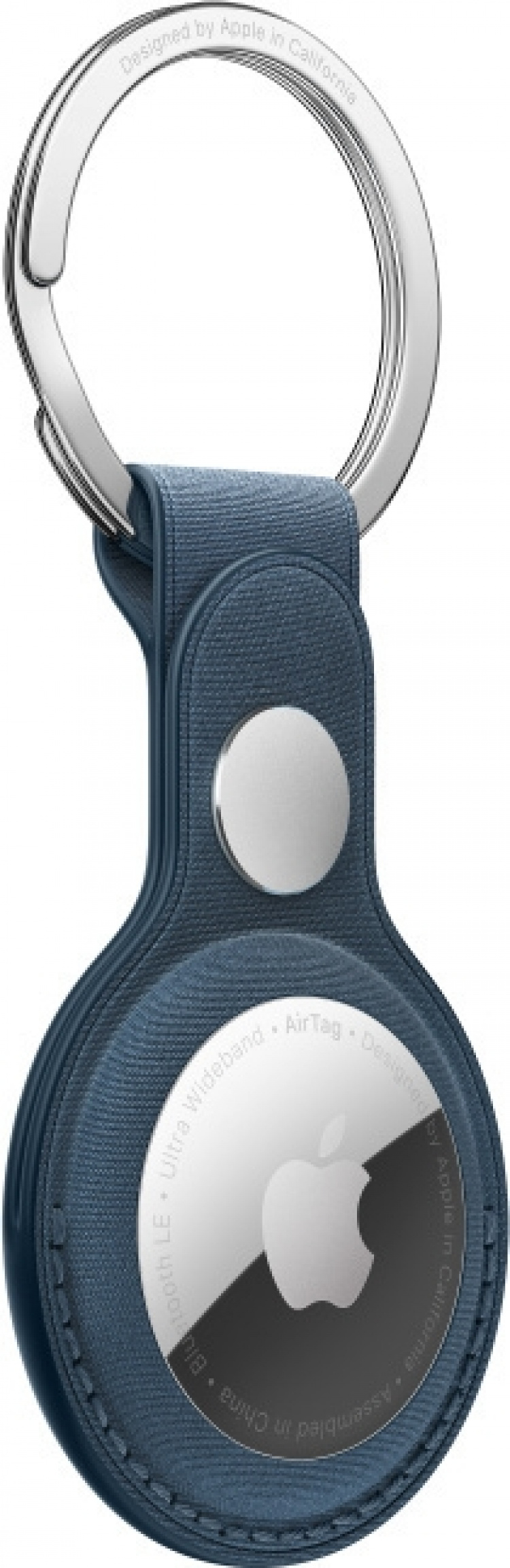 Apple FineWoven AirTag -avaimenperä, tyynenmerensininen
