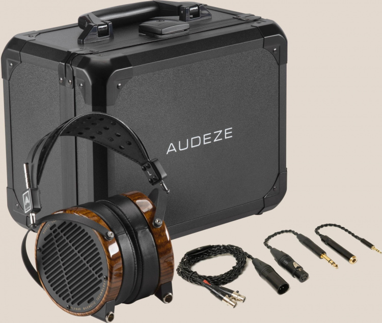 Audeze LCD-3 -kuulokkeet, leather, Zebrano