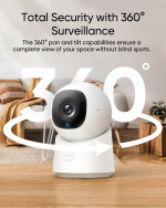 Anker eufy Indoor Cam C220 -valvontakamera sisäkäyttöön Anker eufy Indoor Cam C220 -valvontakamera sisäkäyttöön