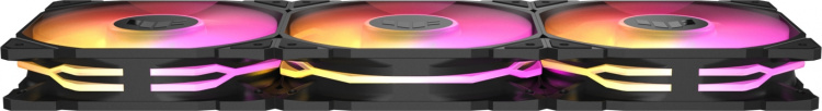 ASUS TUF Gaming TR 120 ARGB PWM -tuuletin, 120 mm, musta, 3-pack ASUS TUF Gaming TR 120 ARGB PWM -tuuletin, 120 mm, musta, 3-pack