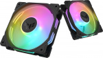 ASUS TUF Gaming TR 120 ARGB Reverse PWM -tuuletin, 120 mm, musta, 3-pack