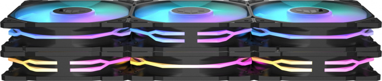 ASUS TUF Gaming TR 120 ARGB Reverse PWM -tuuletin, 120 mm, musta, 3-pack ASUS TUF Gaming TR 120 ARGB Reverse PWM -tuuletin, 120 mm, musta, 3-pack