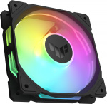 ASUS TUF Gaming TR 120 ARGB Reverse PWM -tuuletin, 120 mm, musta, 3-pack