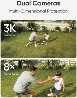 Anker eufy Floodlight Camera E340 -valvontakamera, ulkokäyttöön