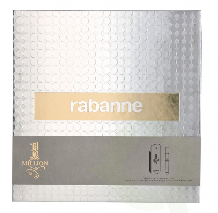 Paco Rabanne 1 Million Giftset 110 ml Edt Spray 100ml/Edt 10ml/GWP