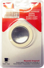 Bialetti varaosasarja, Moka Express 3 ja 4 kuppia