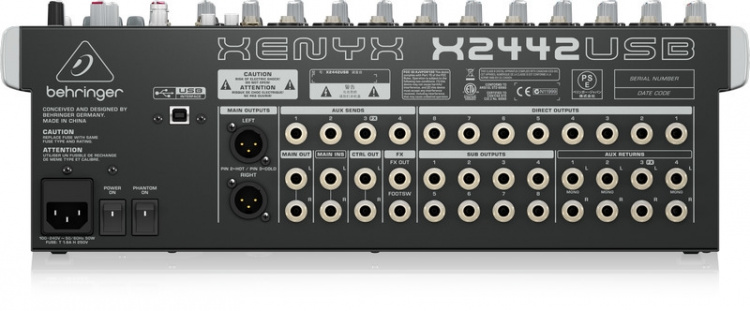 BEHRINGER Xenyx X2442USB -kompaktimikseri