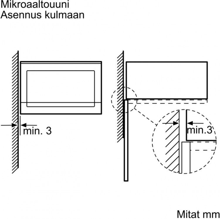 Bosch BFL520MB0 Serie 4 -mikroaaltouuni, musta