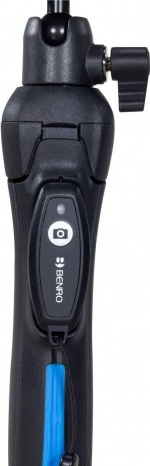 Benro BK15 selfie-keppi ja minijalusta, musta-sininen Benro BK15 selfie-keppi ja minijalusta, musta-sininen