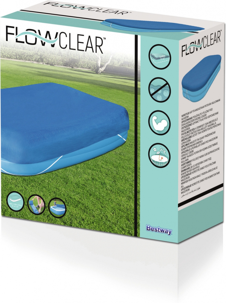 Bestway FlowClear -suojapeite, 305 x 183 x 56 cm