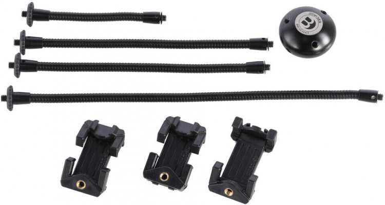Benro MeVideo Livestream Accessory Kit -striimausjalusta kolmelle älypuhelimelle
