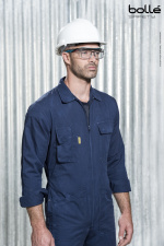 Bollé Tryon OTG -suojalasit, musta/sininen/kirkas