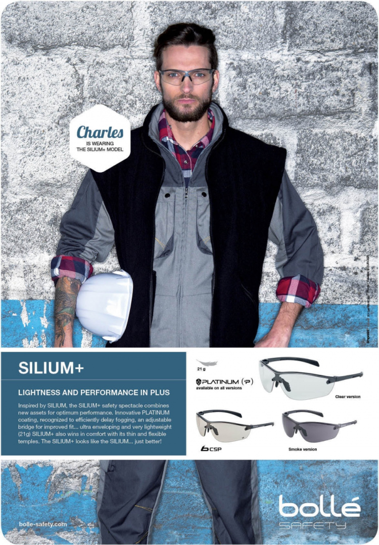 Bollé Silium+ -suojalasit, CSP