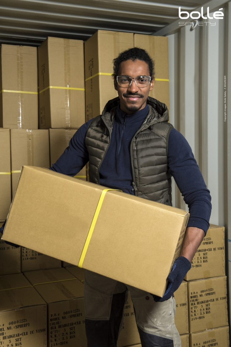 Bollé Ness+ -suojalasit, kirkas