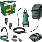 Bosch GardenPump 18V-2000 -akkusadevesipumppu, 2,5 Ah akulla