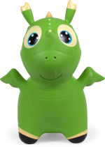 bo Jumping Animal Bouncer -pomppueläin, Green Dino