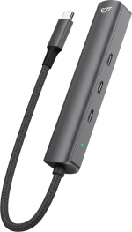 Bluecloud USB-C-USB-C -hubi ja gigabit ethernet -sovitin Bluecloud USB-C-USB-C -hubi ja gigabit ethernet -sovitin