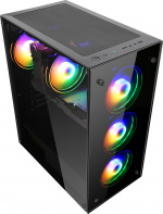 Blackstorm Artemis 205B ATX-kotelo ikkunalla, musta