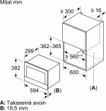 Bosch BFL7221B1 Serie 8 -mikroaaltouuni, musta