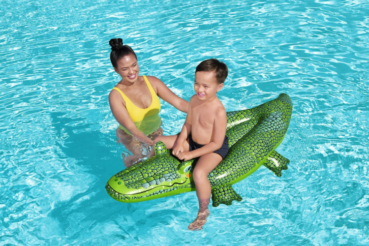 Bestway Buddy Croc Ride On -uimalelu, 152 x 71 cm Bestway Buddy Croc Ride On -uimalelu, 152 x 71 cm