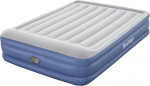 Bestway Tritech™ Air Mattress Queen -ilmatäytteinen varavuode, sisäänrakennettu pumppu, 203 x 152 x 46 cm