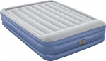 Bestway Tritech™ Air Mattress Queen -ilmatäytteinen varavuode, sisäänrakennettu pumppu, 203 x 152 x 46 cm