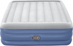 Bestway Tritech™ Air Mattress Queen -ilmatäytteinen varavuode, sisäänrakennettu pumppu, 203 x 152 x 46 cm