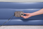 Bestway Tritech™ Air Mattress Queen -ilmatäytteinen varavuode, sisäänrakennettu pumppu, 203 x 152 x 46 cm