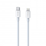 Devia-cable Smart EC146 PD USB-C - Lightning 20W 3A valkoinen Devia-cable Smart EC146 PD USB-C - Lightning 20W 3A valkoinen