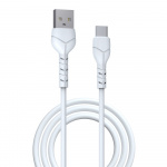 Devia kaapeli Kintone EC145 USB - USB-C 1,0 m 2,1A valkoinen Devia kaapeli Kintone EC145 USB - USB-C 1,0 m 2,1A valkoinen