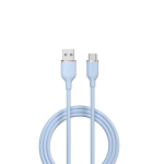 Devia kaapeli Jelly EC629 USB - USB-C 1,2 m 2,4A sininen Devia kaapeli Jelly EC629 USB - USB-C 1,2 m 2,4A sininen